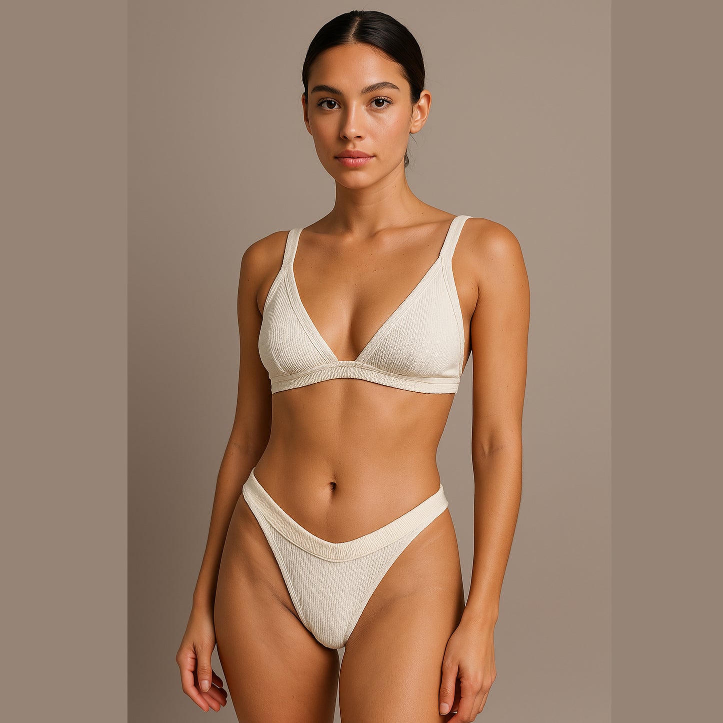 Sparkle Triangle Bikini Set Top & Bottom
